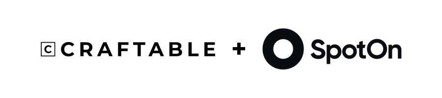 Craftable SpotOn Partnership